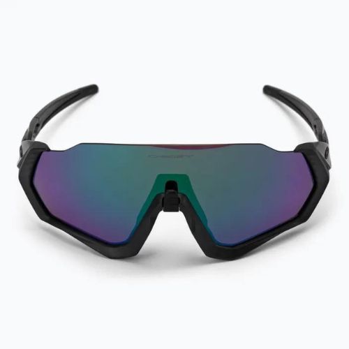 Okulary przeciwsłoneczne Oakley Flight Jacket matte steel/prizm road jade