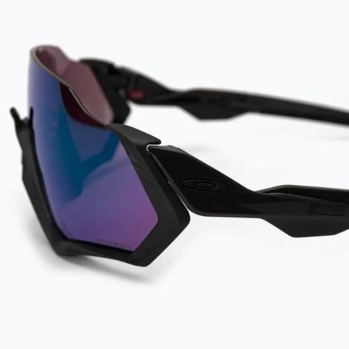 Okulary przeciwsłoneczne Oakley Flight Jacket matte steel/prizm road jade