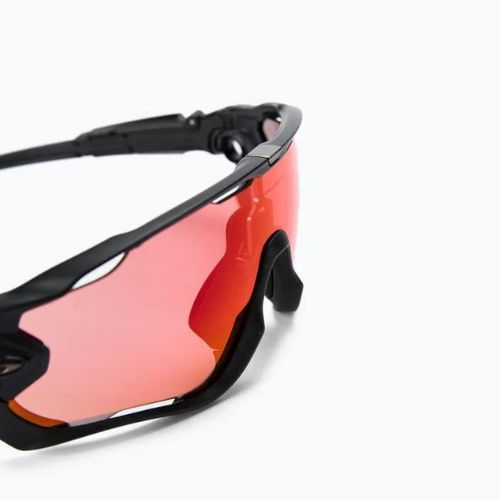 Okulary przeciwsłoneczne Oakley Jawbreaker matte black/prizm trail torch