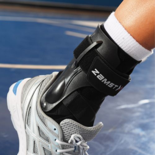 Stabilizator stawu skokowego lewego Zamst A2-DX Ankle Left 2021 czarny