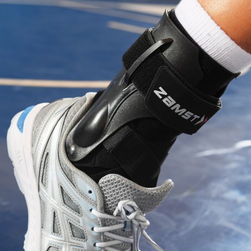 Stabilizator stawu skokowego prawego Zamst A2-DX Ankle Right czarny