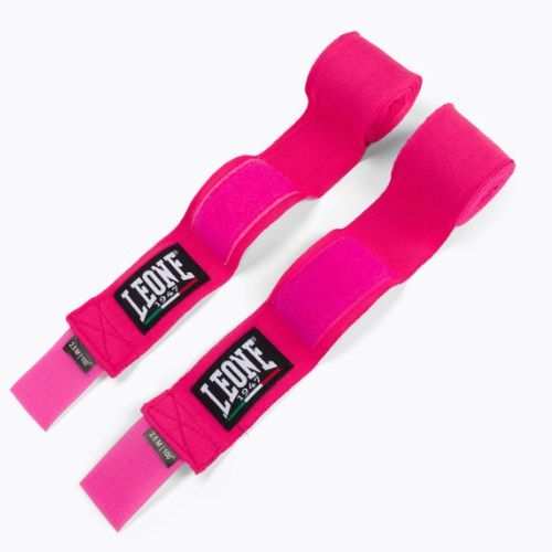 Bandaże bokserskie LEONE 1947 Hand Wraps 250 cm pink