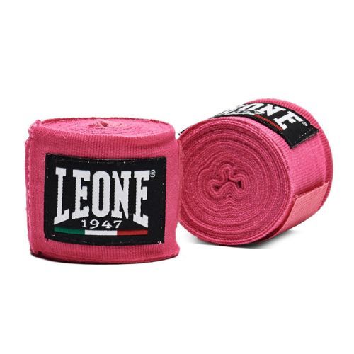 Bandaże bokserskie LEONE 1947 Hand Wraps 250 cm pink