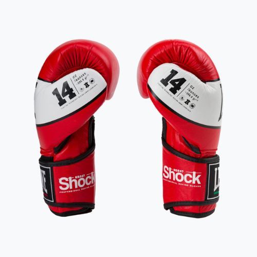 Rękawice bokserskie LEONE 1947 Shock red