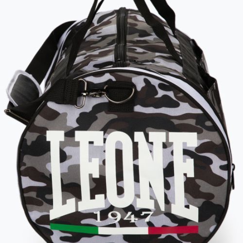 Torba treningowa LEONE 1947 Mimetic Camo Bag 45 l green/grey