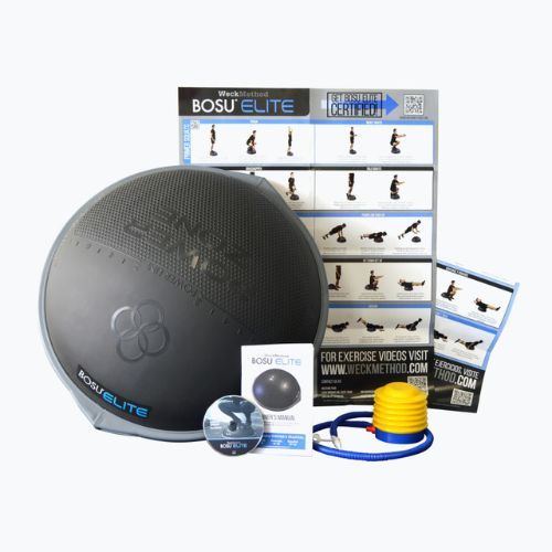Poduszka do balansu BOSU Elite czarna 350012