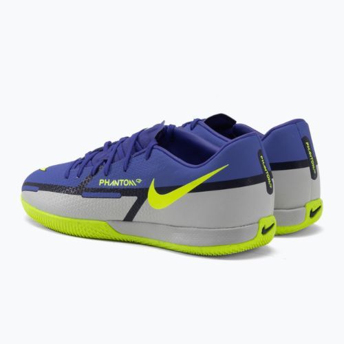 Buty piłkarskie męskie Nike Phantom GT2 Academy IC sapphire/volt/grey fog/blue void