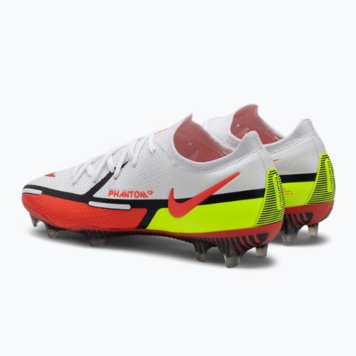 Buty piłkarskie męskie Nike Phantom GT2 Elite FG white/bright crimson/volt/black