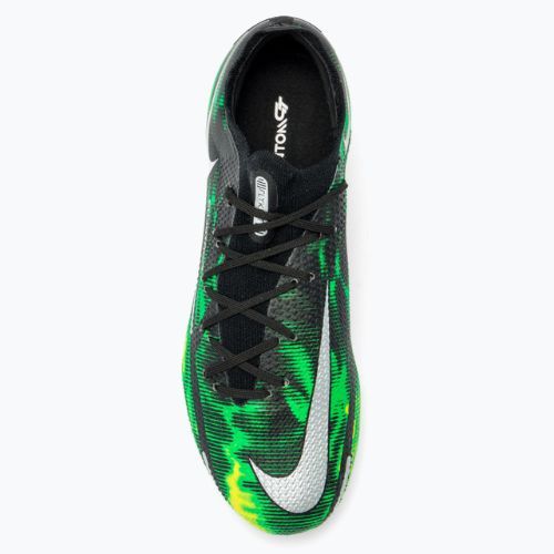 Buty piłkarskie męskie Nike Phantom GT2 Pro SW FG black/metalic platinum/green strike