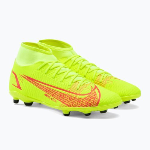 Buty piłkarskie męskie Nike Superfly 8 Club FG/MG volt/black/bright crimson