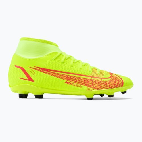 Buty piłkarskie męskie Nike Superfly 8 Club FG/MG volt/black/bright crimson