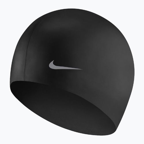 Czepek pływacki dziecięcy Nike Solid Silicone black