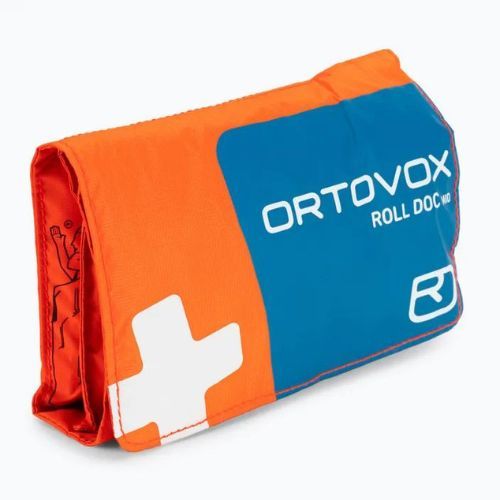 Apteczka turystyczna ORTOVOX First Aid Roll Doc Mid shocking orange