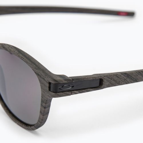 Okulary przeciwsłoneczne Oakley Latch woodgrain/prizm black polarized