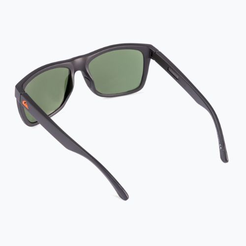 Okulary przeciwsłoneczne Quiksilver Charger Polarized Floatable matte black/green polarized