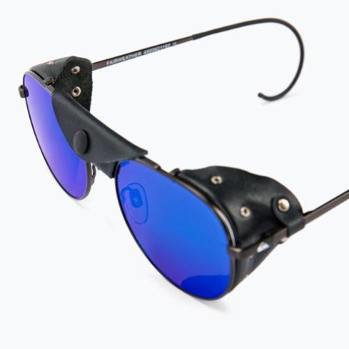 Okulary przeciwsłoneczne Quiksilver Fairweather matte black/flash blue