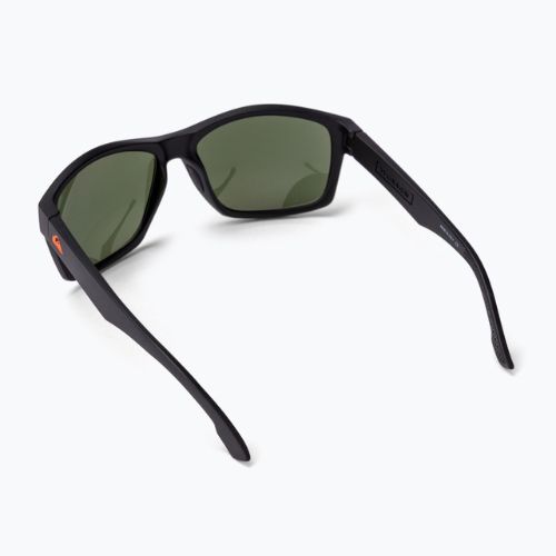 Okulary przeciwsłoneczne Quiksilver Trailway Polarized Floatable matte black/green polarized