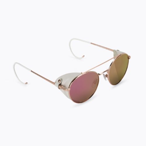 Okulary przeciwsłoneczne damskie ROXY Blizzard shiny rose gold/white/ml sup pi