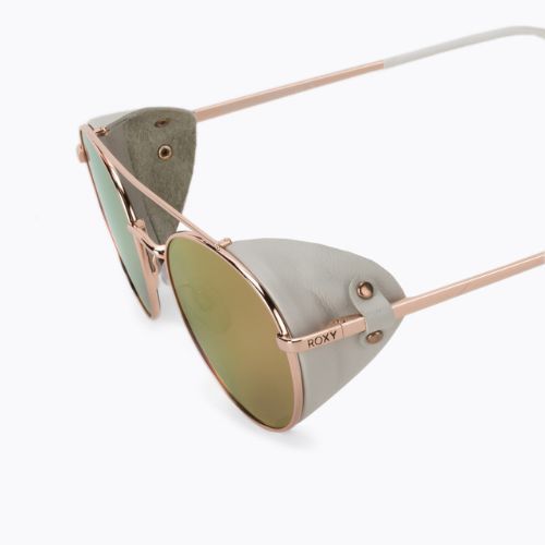 Okulary przeciwsłoneczne damskie ROXY Blizzard shiny rose gold/white/ml sup pi