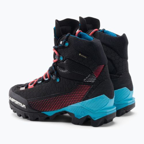 Buty wysokogórskie damskie La Sportiva Aequilibrium ST GTX 2023 black/hibiscus
