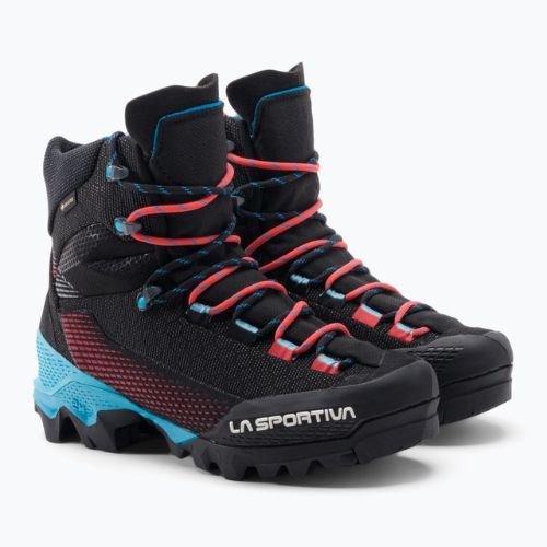 Buty wysokogórskie damskie La Sportiva Aequilibrium ST GTX 2023 black/hibiscus