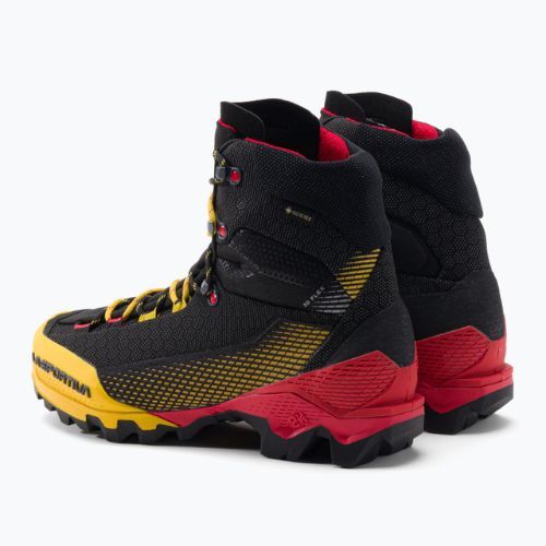 Buty wysokogórskie męskie La Sportiva Aequilibrium ST GTX black/yellow