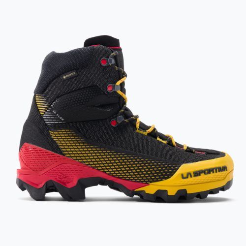 Buty wysokogórskie męskie La Sportiva Aequilibrium ST GTX black/yellow