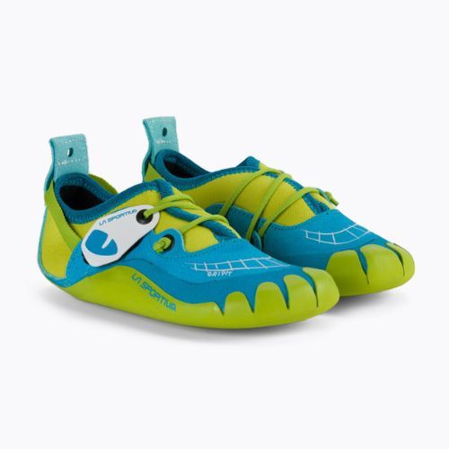 Buty wspinaczkowe dziecięce La Sportiva Gripit blue sulphur