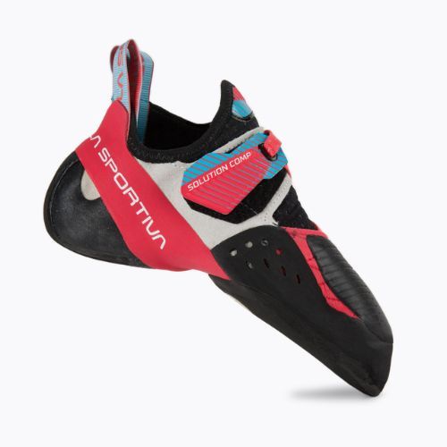 Buty wspinaczkowe damskie La Sportiva Solution Comp hibiscus/malibu blue