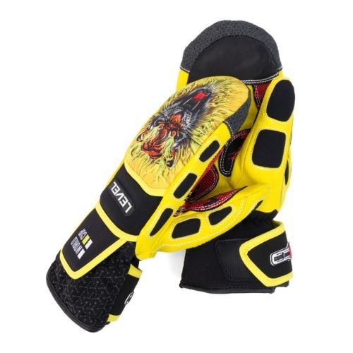 Rękawice narciarskie dziecięce Level Worldcup JR CF Mitt goldenrod