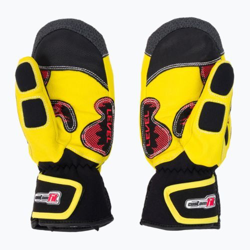 Rękawice narciarskie dziecięce Level Worldcup JR CF Mitt goldenrod