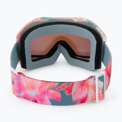 Gogle snowboardowe damskie ROXY Sunset ART stone blue jorja/amber rose ml blue