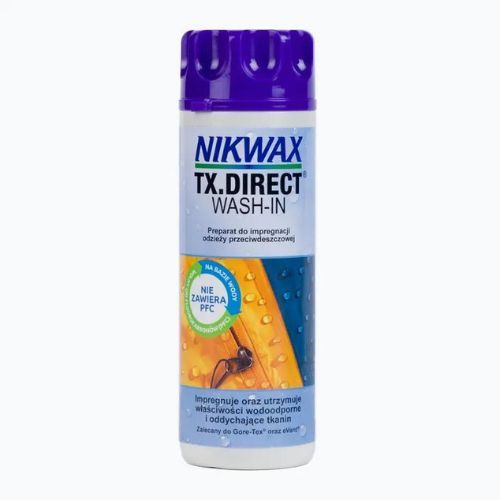 Zestaw do pielęgnacji odzieży i sprzętu outdoor Nikwax Tech Wash + TX-Direct 2 x 300 ml