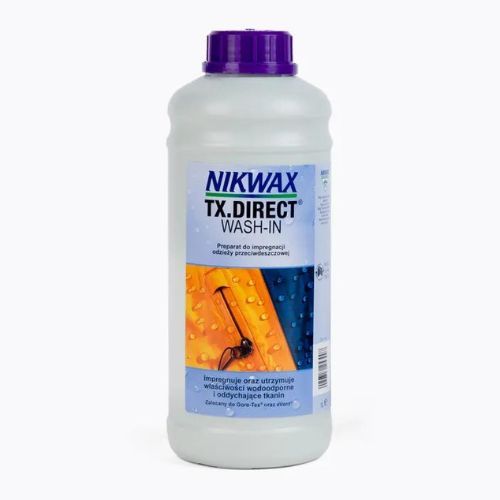 Zestaw do pielęgnacji odzieży i sprzętu outdoor Nikwax Tech Wash + TX-Direct 2 x 1000 ml