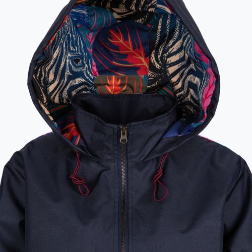 Kurtka przeciwdeszczowa damska Waikane Vibe Blue Zebra Parka
