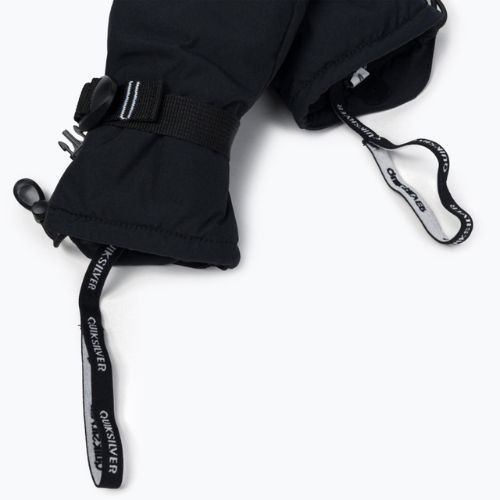 Rękawice snowboardowe dziecięce Quiksilver Mission 2023 true black