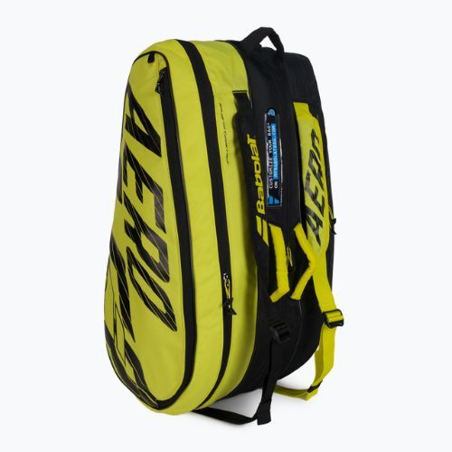Torba tenisowa Babolat RH X12 Pure Aero 73 l black/yellow