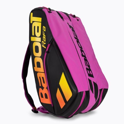 Torba tenisowa Babolat RH X12 Pure Aero Rafa 73 l black/orange/violet