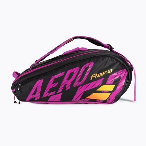 Torba tenisowa Babolat RH X12 Pure Aero Rafa 73 l black/orange/violet