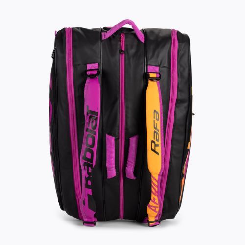 Torba tenisowa Babolat RH X12 Pure Aero Rafa 73 l black/orange/violet