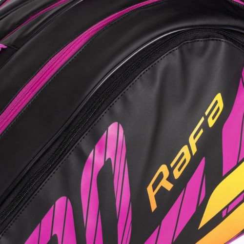 Torba tenisowa Babolat RH X12 Pure Aero Rafa 73 l black/orange/violet