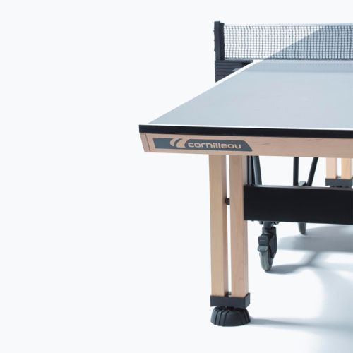 Stół do tenisa stołowego Cornilleau Competition 850 Wood ITTF Indoor niebieski