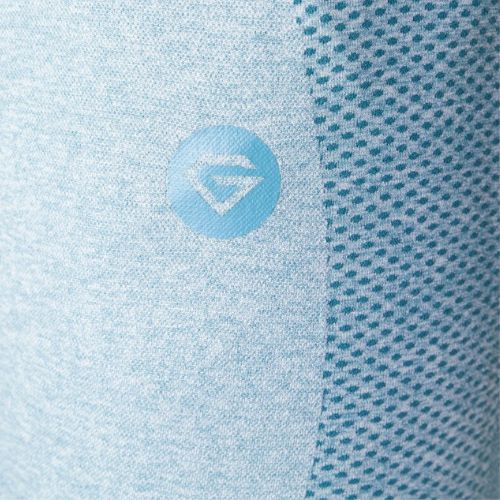 Legginsy treningowe damskie Gym Glamour Fusion blue