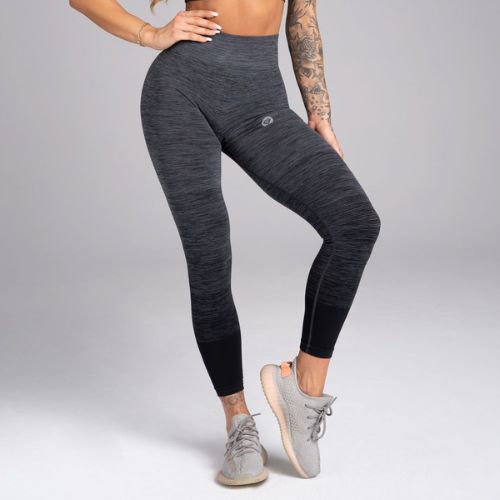 Legginsy treningowe damskie Gym Glamour Ombre grey