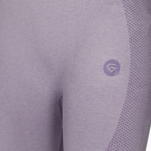 Legginsy treningowe damskie Gym Glamour Fusion lavender