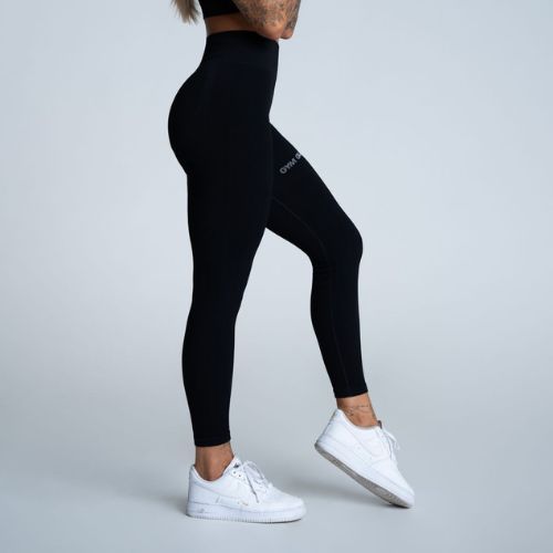 Legginsy treningowe damskie Gym Glamour Push Up black