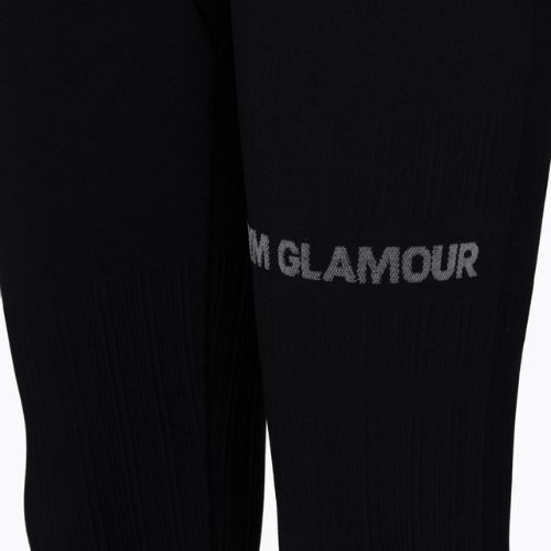 Legginsy treningowe damskie Gym Glamour Push Up black