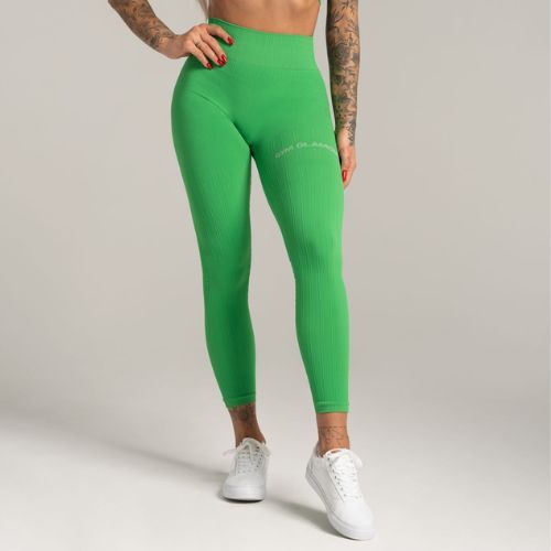 Legginsy treningowe damskie Gym Glamour Push Up jungle