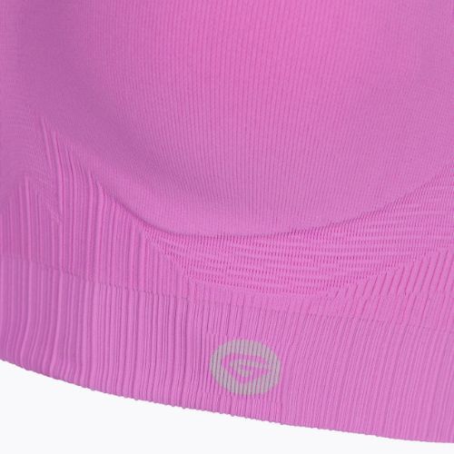 Biustonosz treningowy Gym Glamour Push Up pink