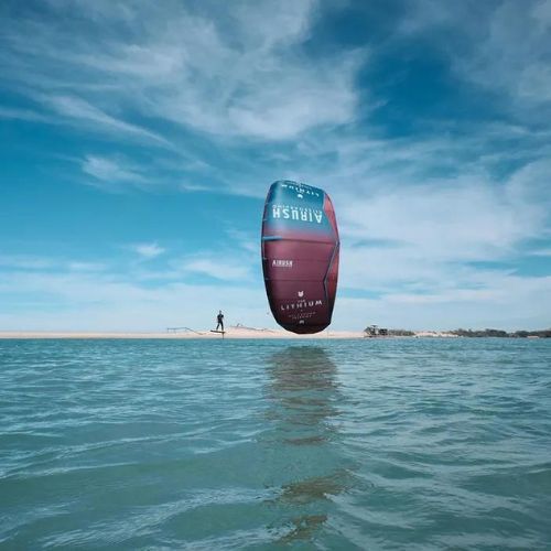Latawiec kitesurfingowy Airush Lithium V13 red/teal